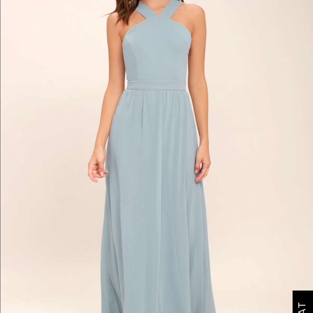 Lulu’s long formal dress!